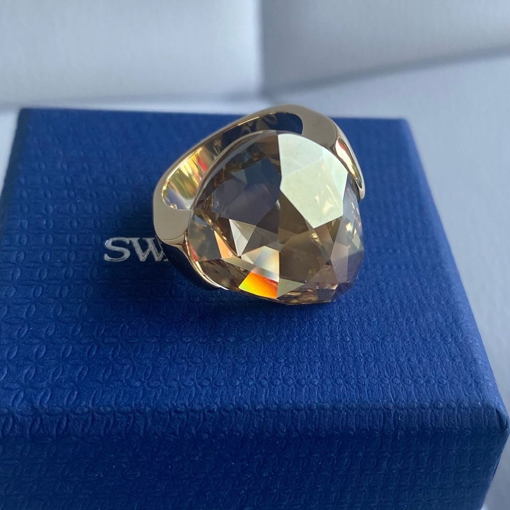 Swarovski Citron Cocktail Ring